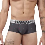 42530 Printed Microfiber Briefs Color Gray Size S