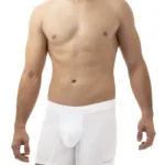 42222 Microfiber Trunks Color White Size S