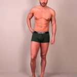 42371 Printed Trunks Color Green Size S