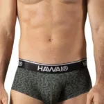 42380 Printed Briefs Color Green Size L