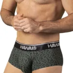 42380 Printed Briefs Color Green Size L - Image 3