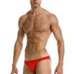 2191 Travel Swim Bikini Color Red Size L - Image 3