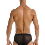 Alternative view of 2193 Mystic Swim Briefs Color Black Size S