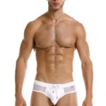 2193 Mystic Swim Briefs Color White Size L