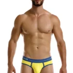 Alternative view of 2244 Astra Briefs Color Yellow Size M