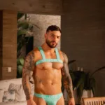 2323 College Thongs Color Mint Size M - Image 4