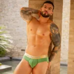 2327 Soho Briefs Color Green Size M - Image 3
