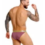 Alternative view of 2328 Soho Bikini Color Wine Size 2XL