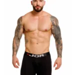 2329 Cronos Boxer Briefs Color Black Size 2XL