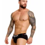 2331 Cronos Briefs Color Black Size 2XL - Image 3