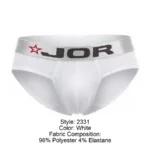 2331 Cronos Briefs Color White Size L - Image 9