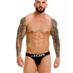 2332 Cronos Jockstrap Color Black Size 2XL
