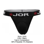 2333 Cronos Thongs Color Black Size 2XL - Image 6