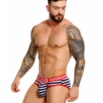 2335 Santorini Briefs Color Stripes Size S - Image 3