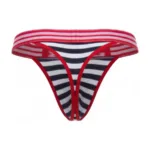 2337 Santorini Thongs Color Stripes Size XL - Image 4