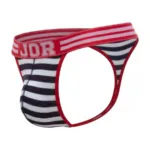 2337 Santorini Thongs Color Stripes Size XL - Image 5