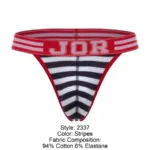 2337 Santorini Thongs Color Stripes Size XL - Image 6