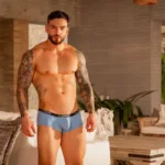 2345 Cannes Trunks Color Blue Size L - Image 4