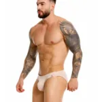 2348 Invisible Bikini Color Beige Size 2XL - Image 3