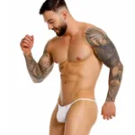 2359 Axel G-String Color White Size XL - Image 3