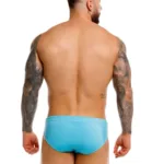 Alternative view of 2387 Travel Swim Briefs Color Turquoise Size 2XL