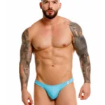 2389 Travel Swim Thongs Color Turquoise Size 2XL