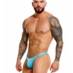 2389 Travel Swim Thongs Color Turquoise Size S - Image 3