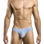 XSJ01 Classic Bikini Color Lurex Blue Size 2XL