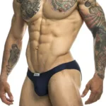 XSJ01 Classic Bikini Color Navy Size 2XL - Image 3