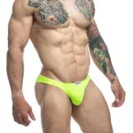 XSJ01 Classic Bikini Color Neon Green Size XL - Image 4