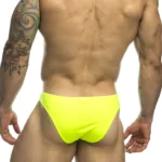 Alternative view of XSJ01 Classic Bikini Color Neon Green Size 2XL