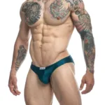 XSJ01 Classic Bikini Color Opal Green Size XL - Image 4