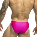 Alternative view of XSJ01 Classic Bikini Color Pink Size 2XL