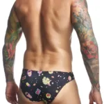 Alternative view of XSJ01 Classic Bikini Color Psycodelic Size 2XL