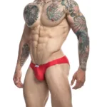 XSJ01 Classic Bikini Color Red Size 2XL - Image 6