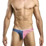 XSJ01 Classic Bikini Color USA Flag Size 2XL