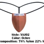 XSJ02 Classic G-String Color Ochre Size S/M - Image 7