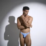 XSJ03 Classic Thongs Color Baby Blue Size M - Image 6