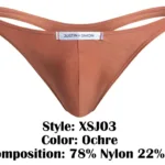 XSJ03 Classic Thongs Color Ochre Size M - Image 6