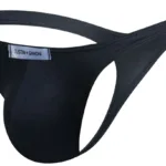 XSJ03 Classic Thongs Color Peach Black Size 2XL - Image 5
