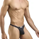 XSJ03 Classic Thongs Color Peach Black Size 2XL - Image 3