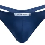 XSJ03 Classic Thongs Color Peach Navy Size M - Image 13