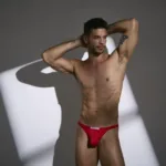 XSJ03 Classic Thongs Color Peach Red Size L - Image 7