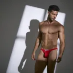 XSJ03 Classic Thongs Color Peach Red Size L - Image 11