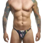 XSJ03 Classic Thongs Color Psycodelic Size L