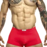 XSJ08 Classic Trunks Color Coral Size 2XL