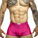 XSJ08 Classic Trunks Color Hot Pink Size 2XL