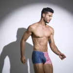 XSJ08 Classic Boxer Color USA Flag Size 2XL - Image 4