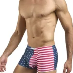 XSJ08 Classic Boxer Color USA Flag Size 2XL