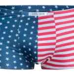 XSJ08 Classic Boxer Color USA Flag Size 2XL - Image 13